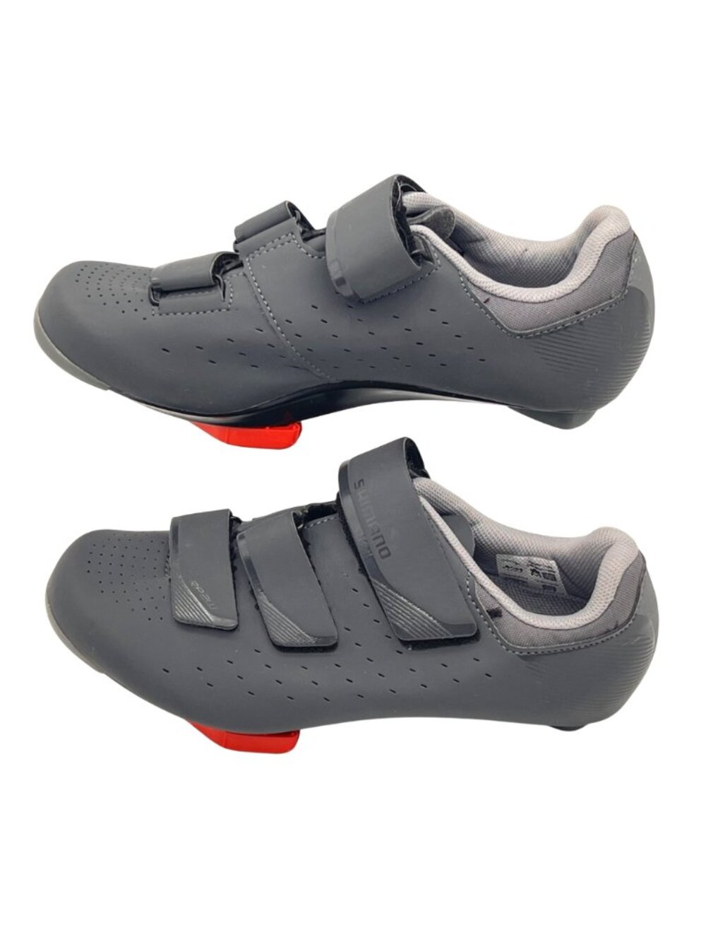 Shimano RP2W Cycling Shoes With Cleats Womens Size 5.5 US Gray Pedaling Dynamics - Picture 5 of 16
